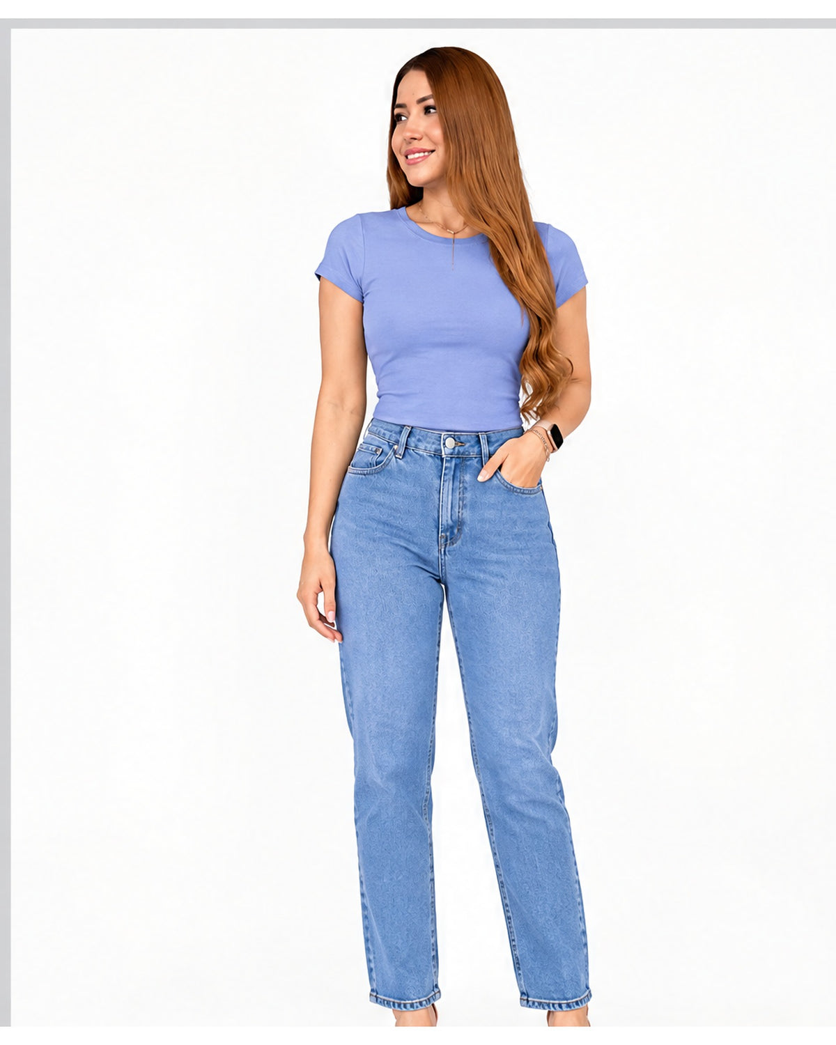 Blusa básica manga corta