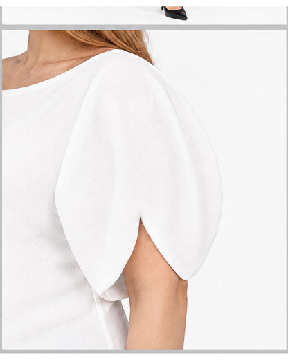 Blusa mangas tulipán