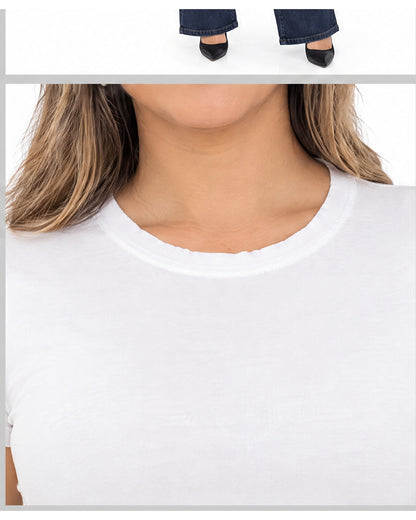 Blusa básica ajustada