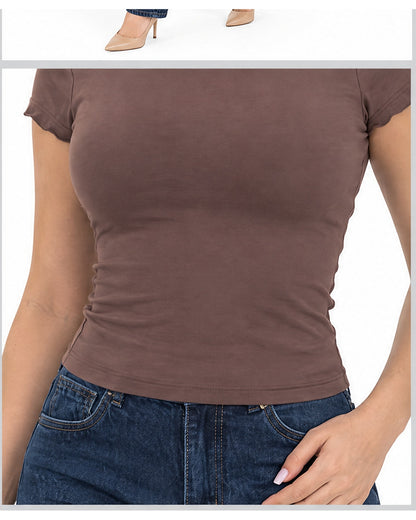 Blusa básica ajustada