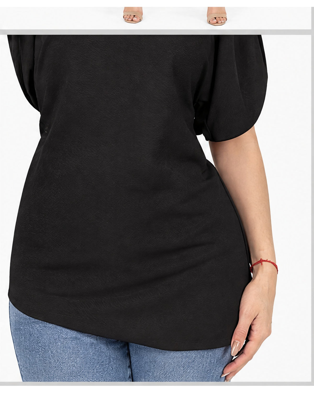 Blusa mangas tulipán