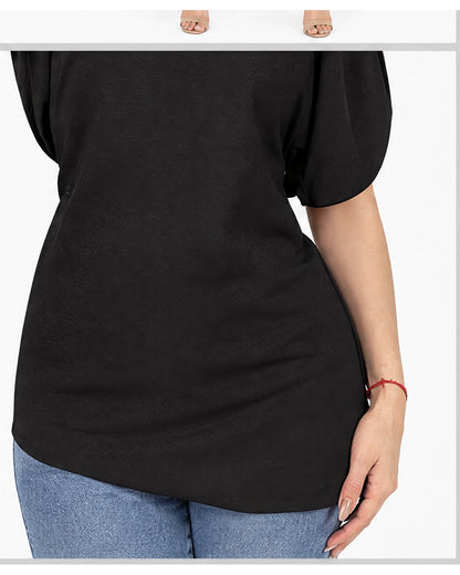 Blusa mangas tulipán