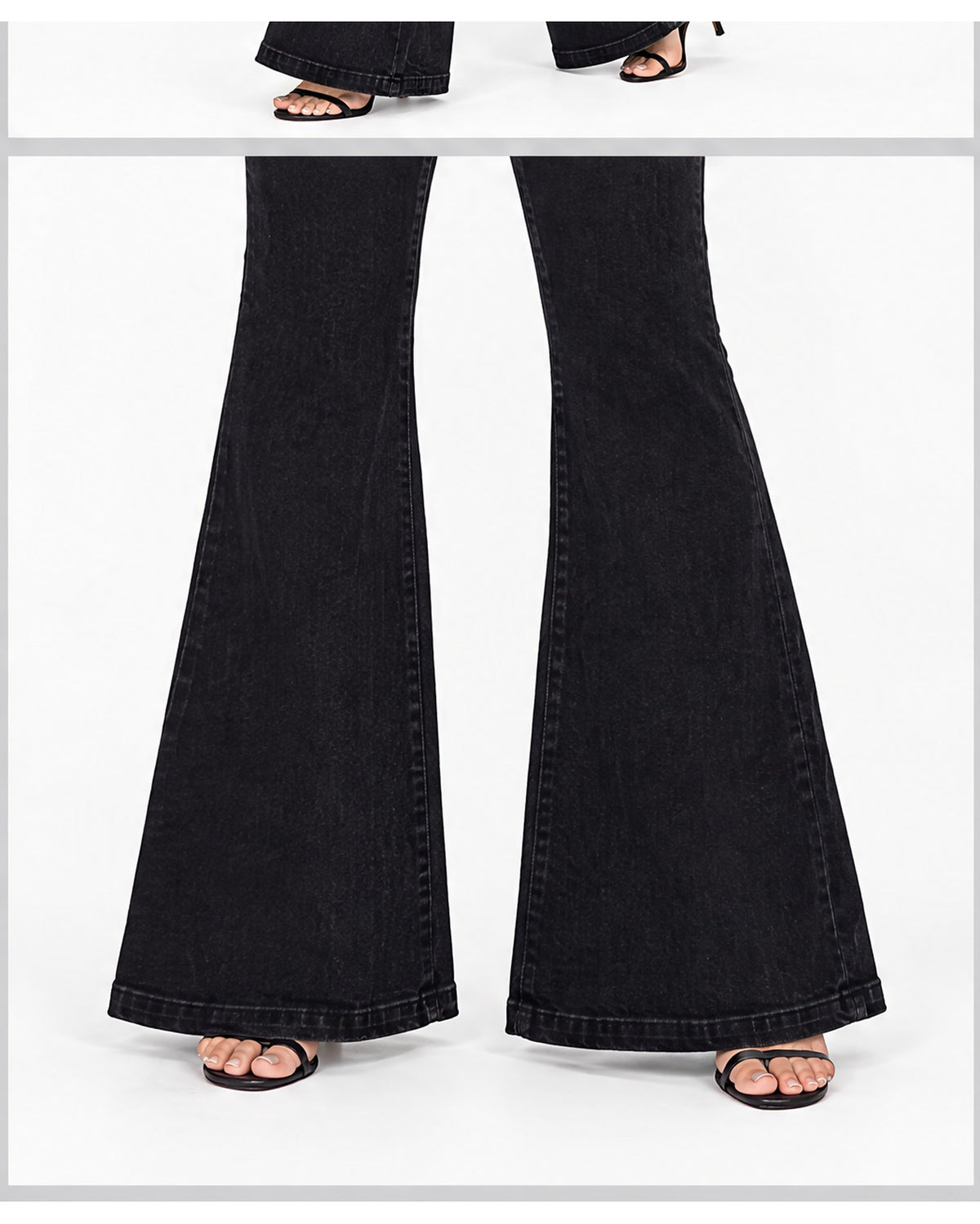 Jeans palazzo flare