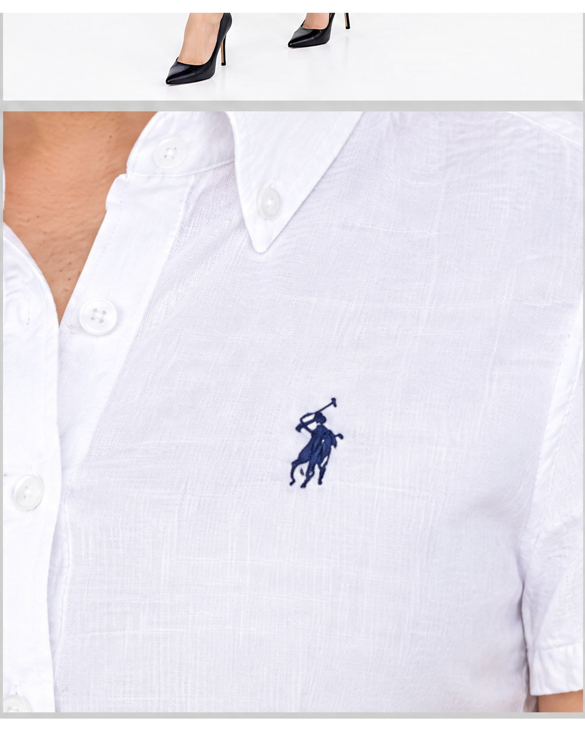 Camisa manga corta (con logo bordado)