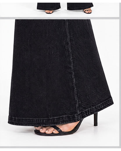 Jeans palazzo flare