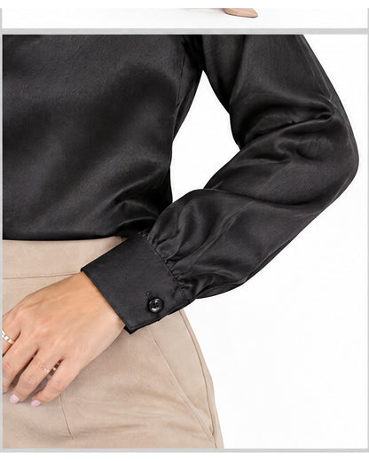 Camisa satinada