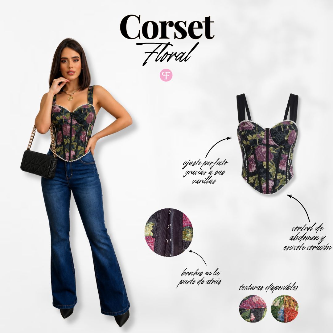 Corset Floral