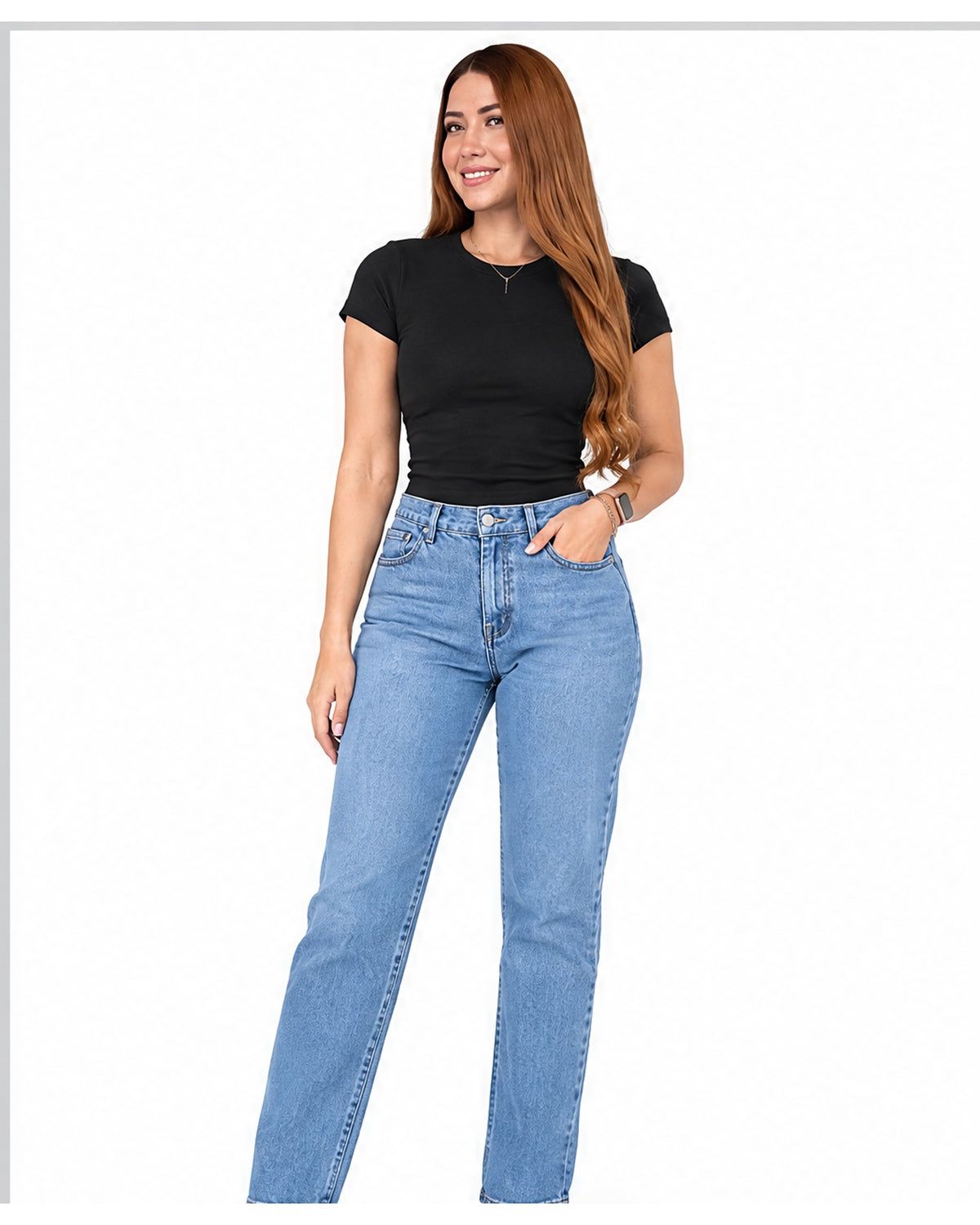 Blusa básica manga corta