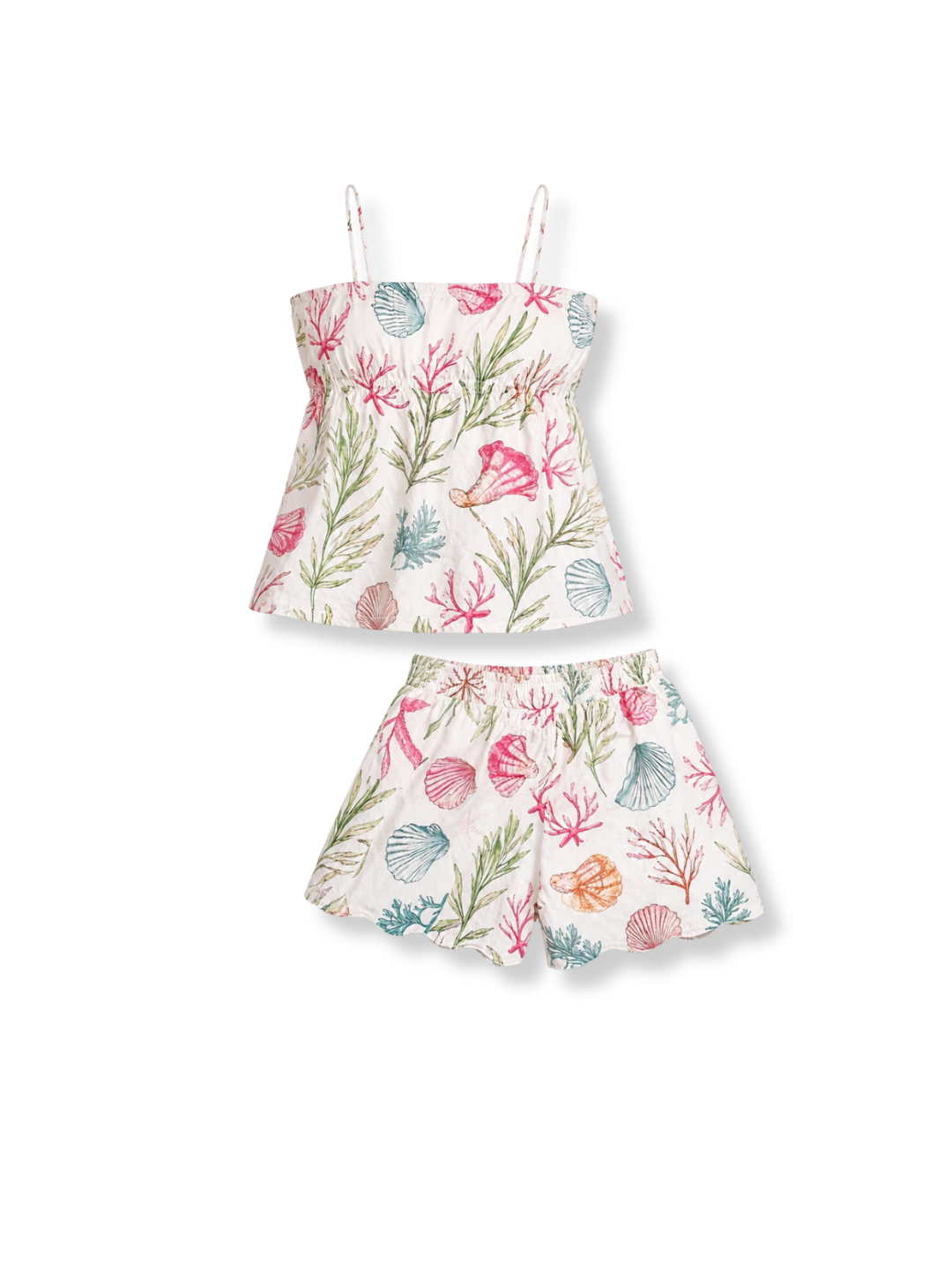 NB-029W Conjunto top short Blanco 1