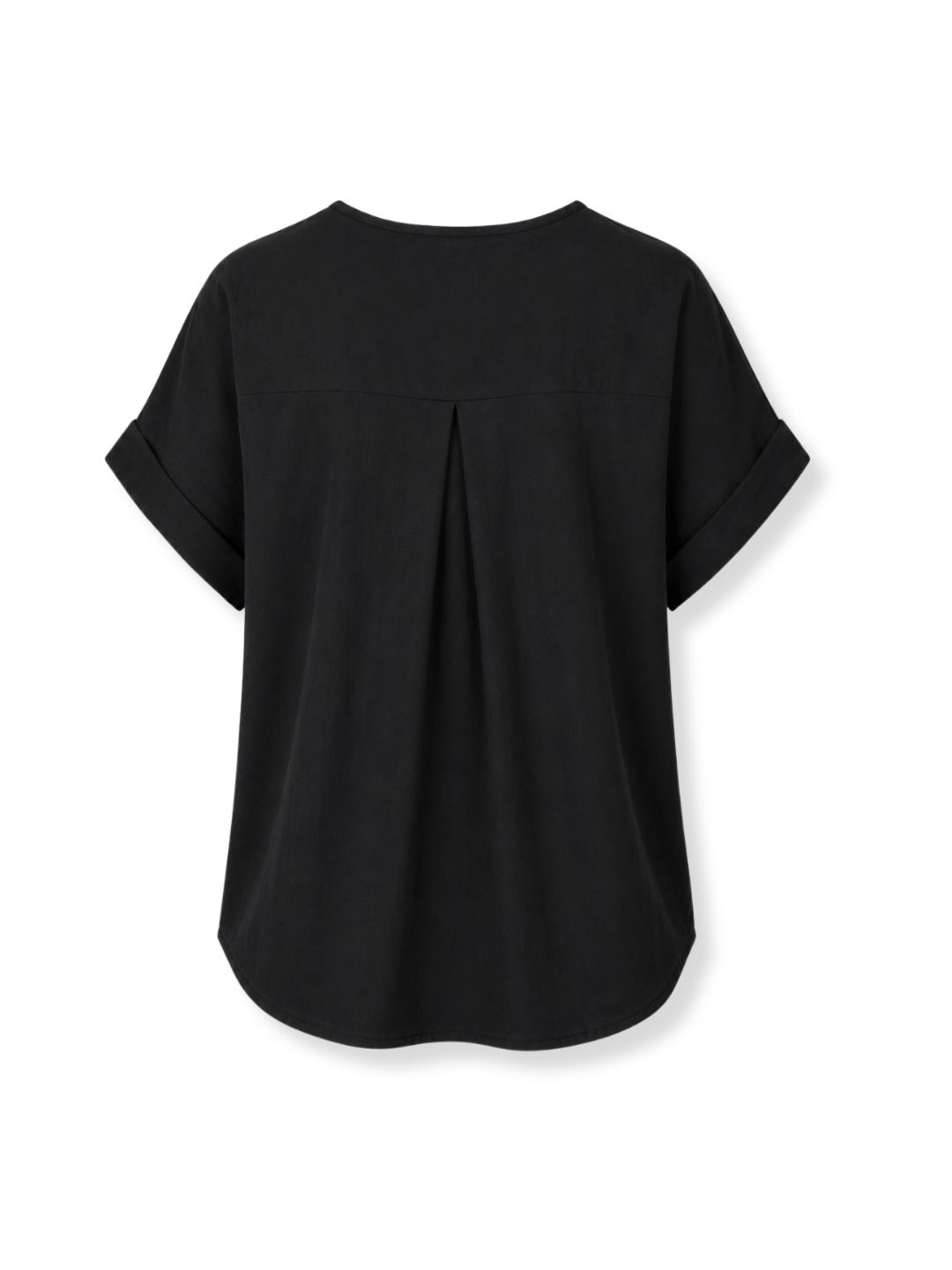 K-110 Blusa cuello V Negro 4