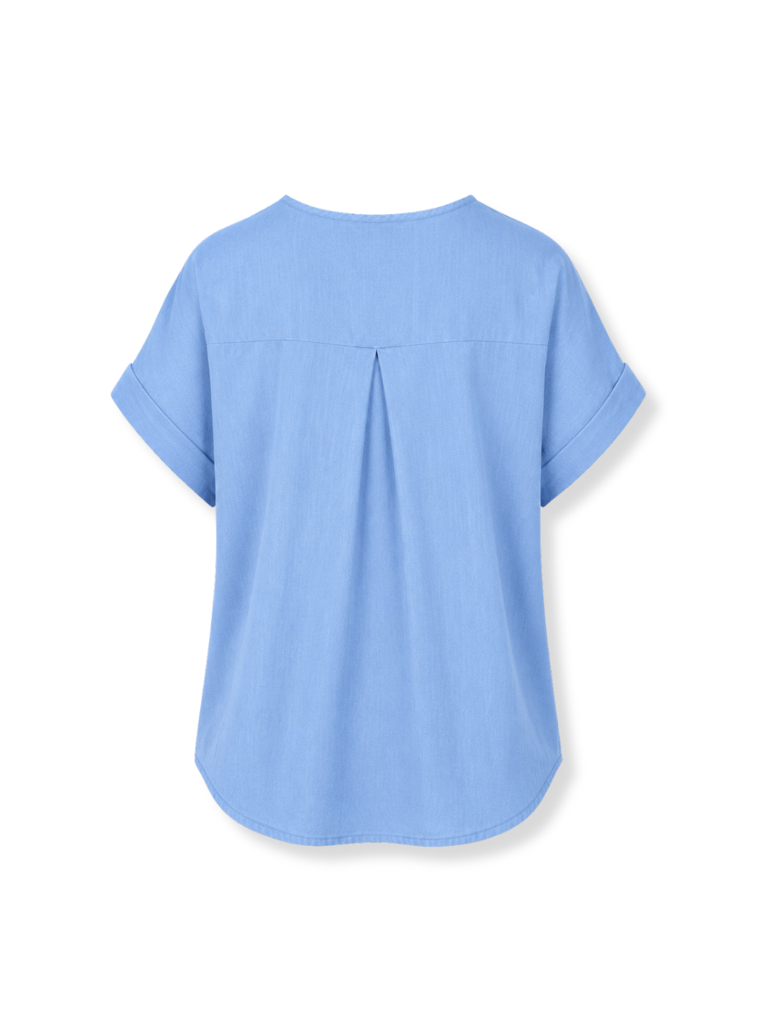 K-110 Blusa cuello V Celeste 4
