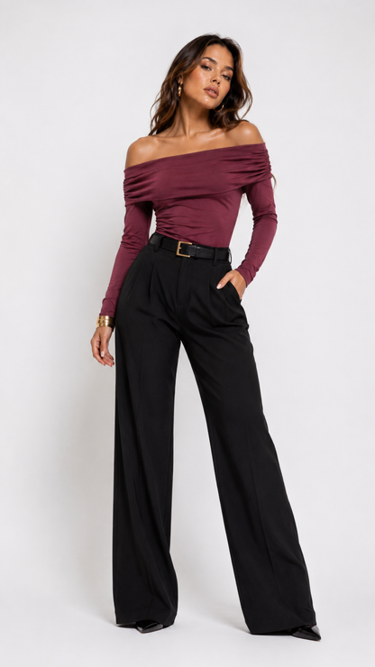 CT1447-5 Off-shoulder Vino 2