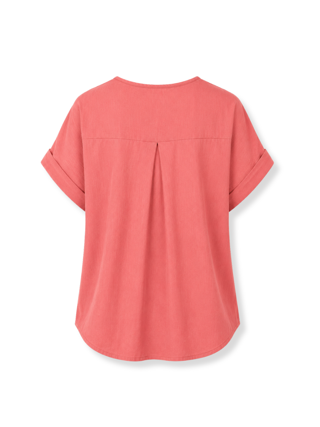 K-110 Blusa cuello V Durazno 4