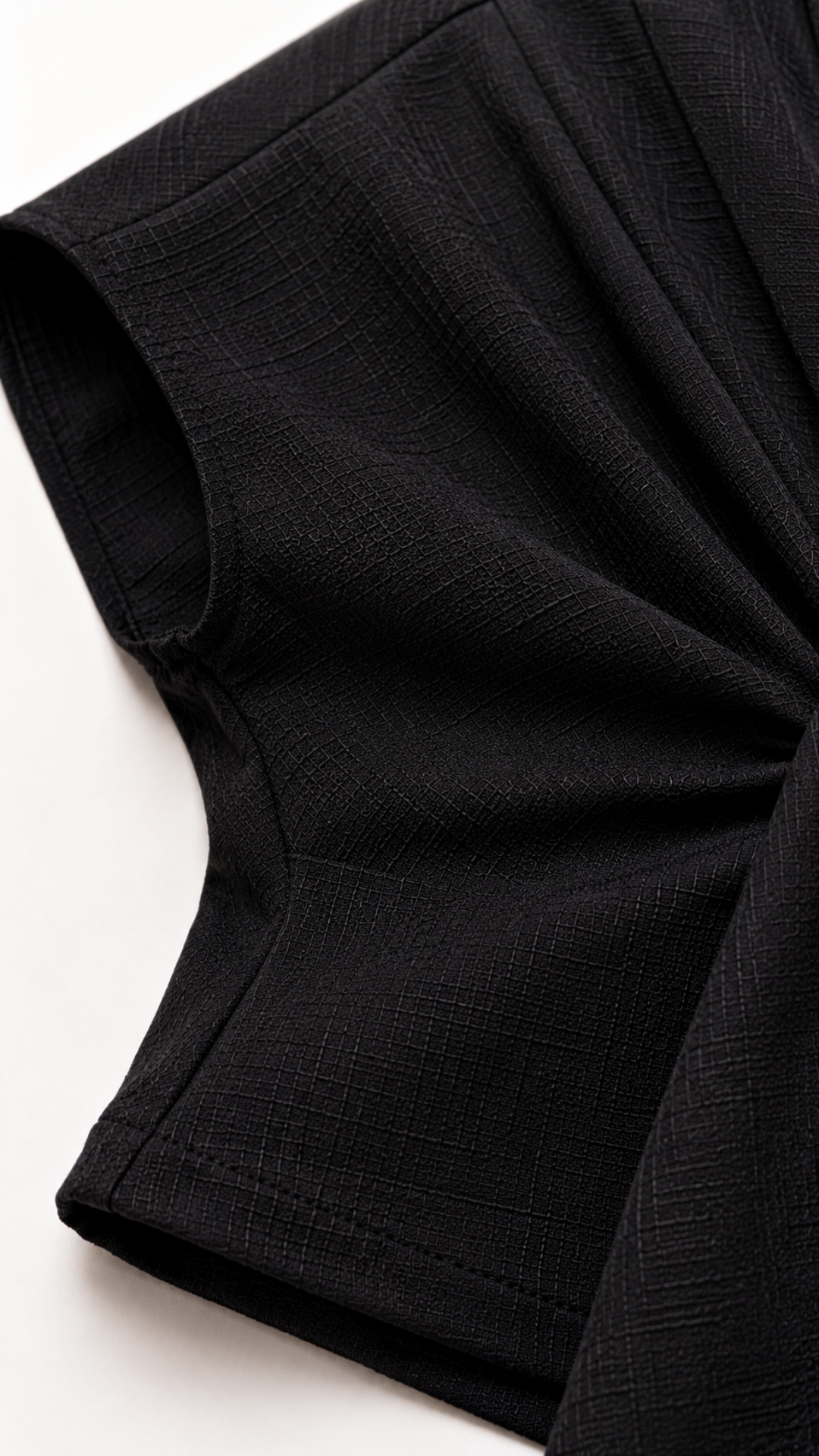 JJ-6573 Peplum cruzada Negro 6