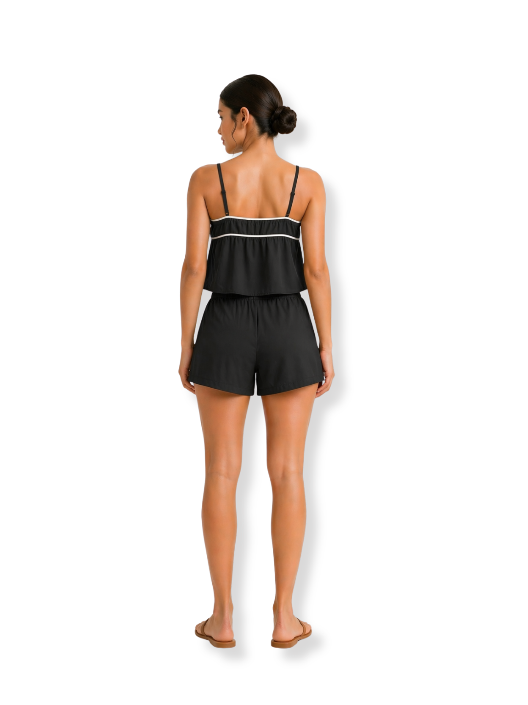 OMG-ST25-142W Conjunto lino Negro 2