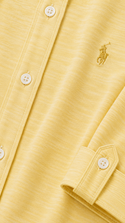CP-19-113448L Manga 3/4 entallada Amarillo 5