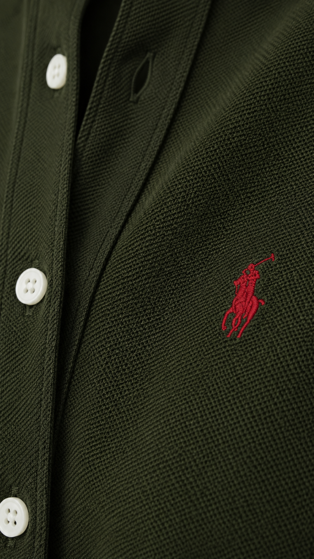 CP-19-113463L Manga larga entallada Verde militar 5