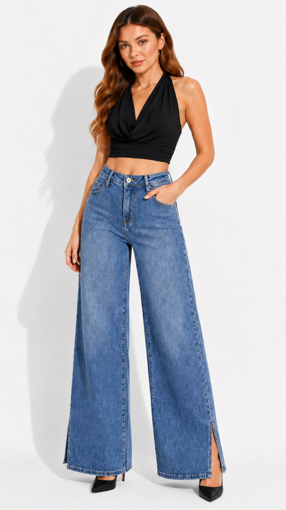 10960-61882 Wide leg - frontal modelo