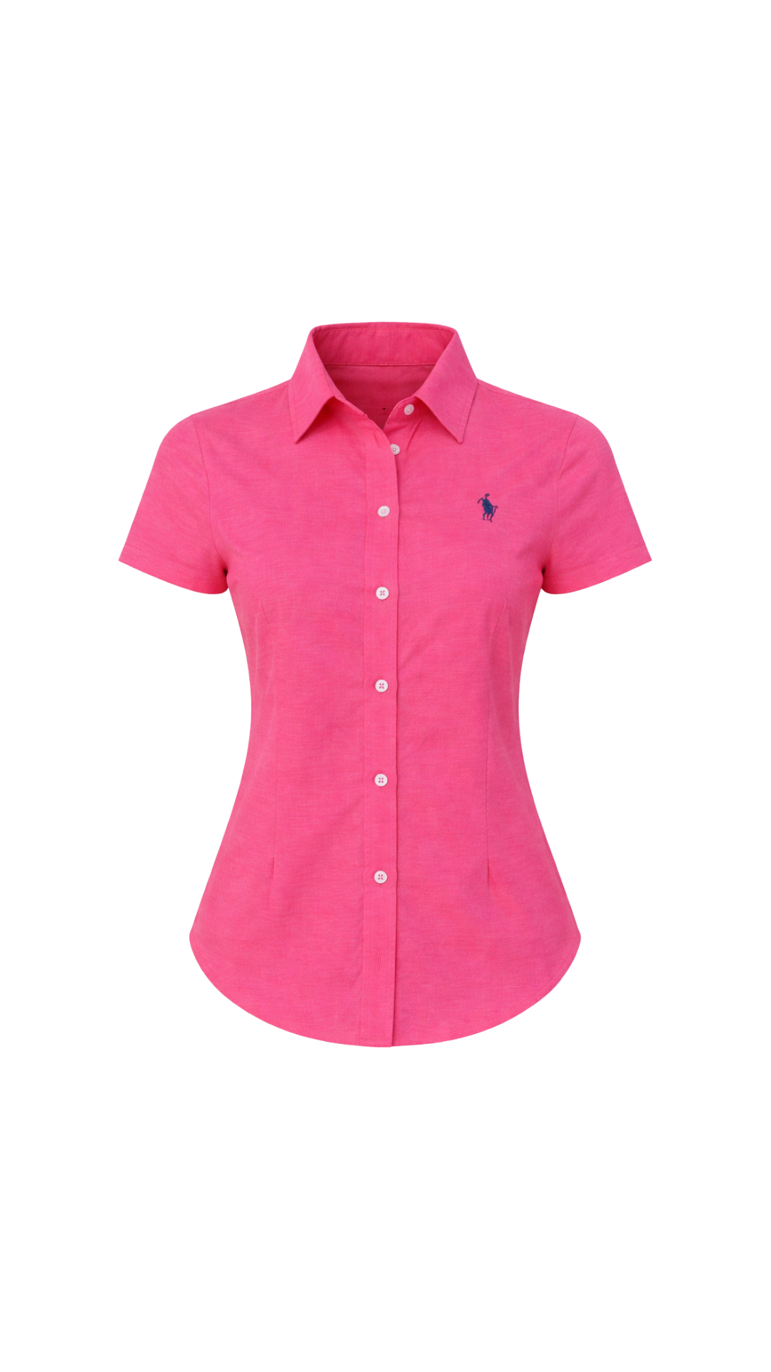 CP-19-113446L Manga corta entallada Fucsia 8