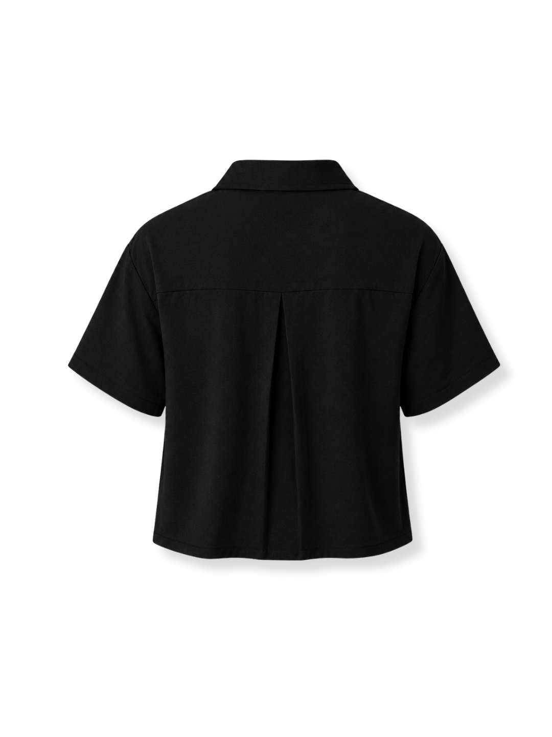 GA8239 Camisa crop Negro 4