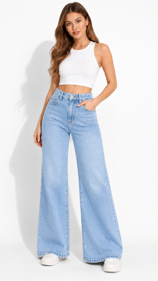 10960-60975 Wide leg - frontal modelo