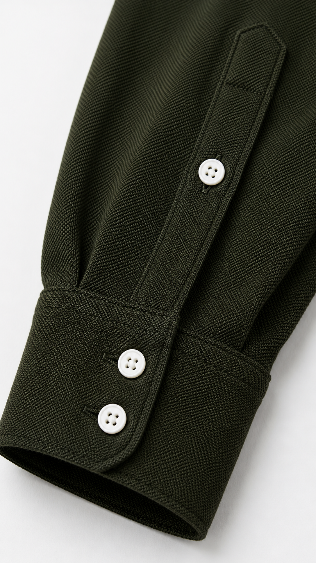 CP-19-113463L Manga larga entallada Verde militar 6