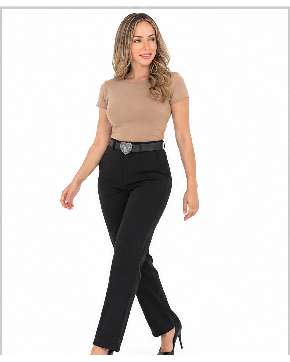Blusa básica (plus)
