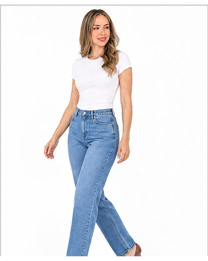 Blusa básica manga corta