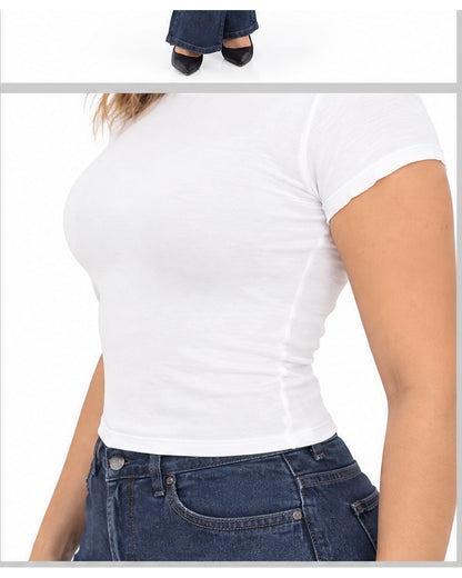 Blusa básica ajustada