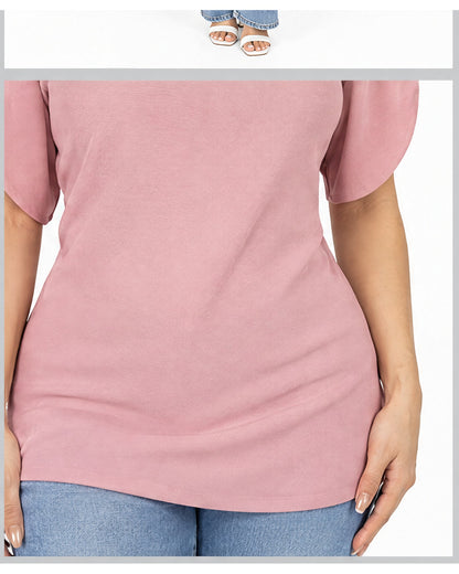 Blusa mangas tulipán