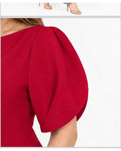 Blusa mangas tulipán