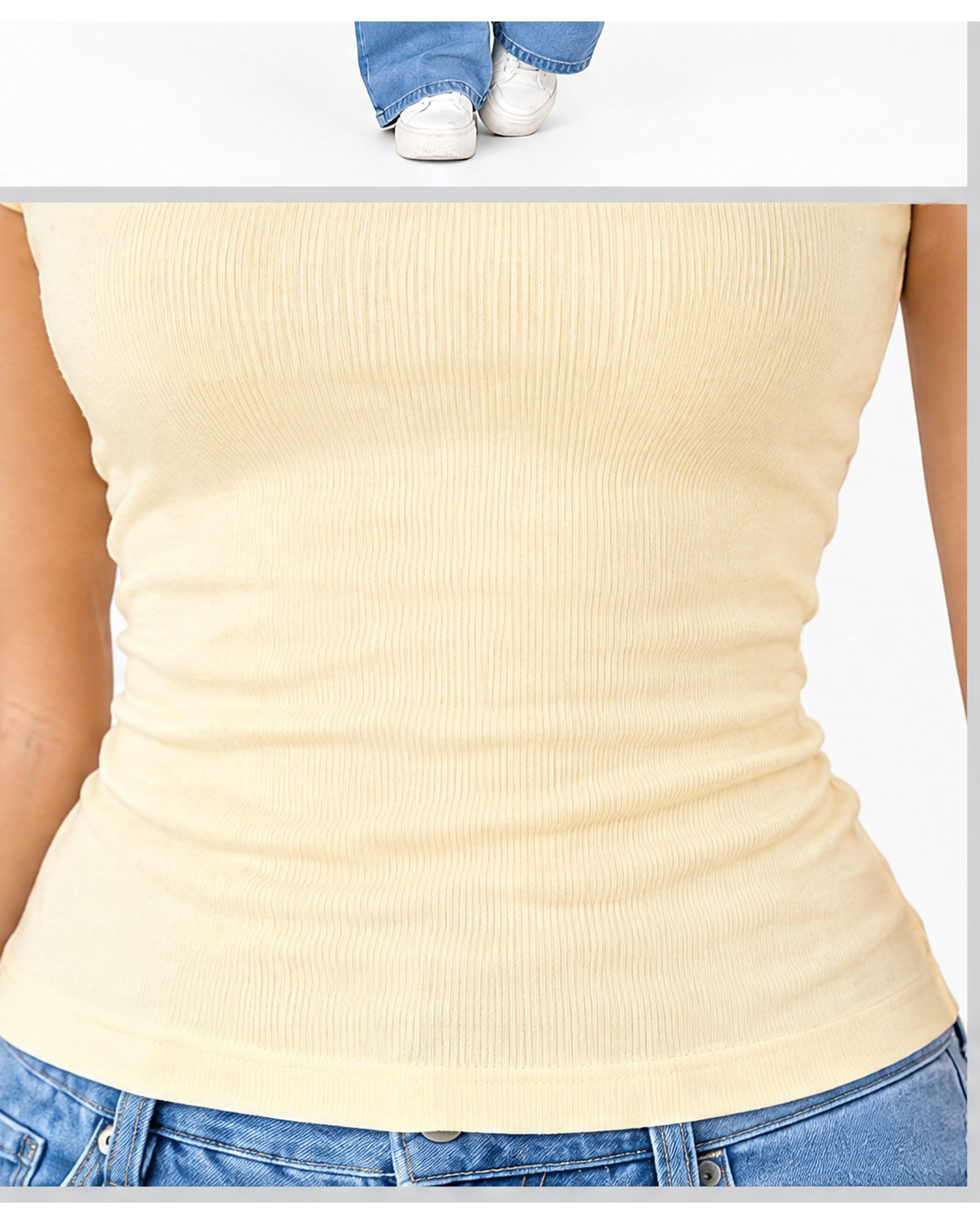 Blusa básica manga corta