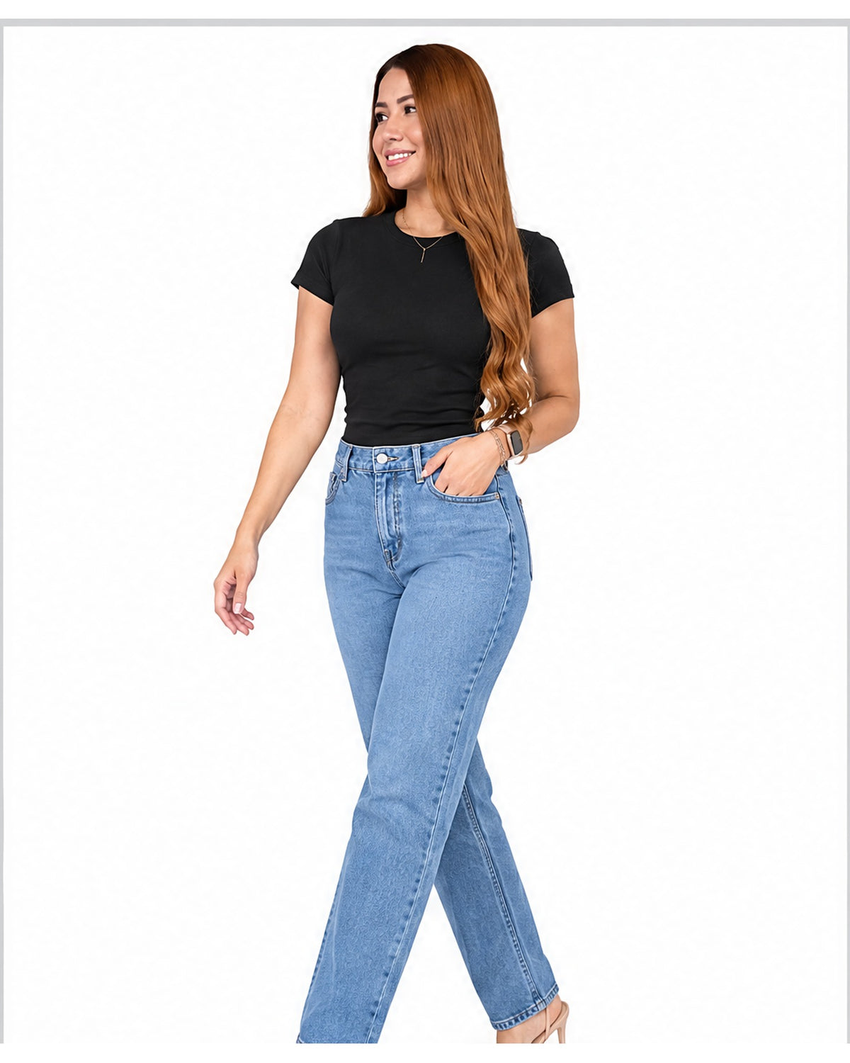 Blusa básica manga corta