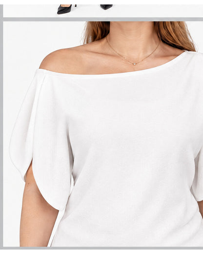 Blusa mangas tulipán