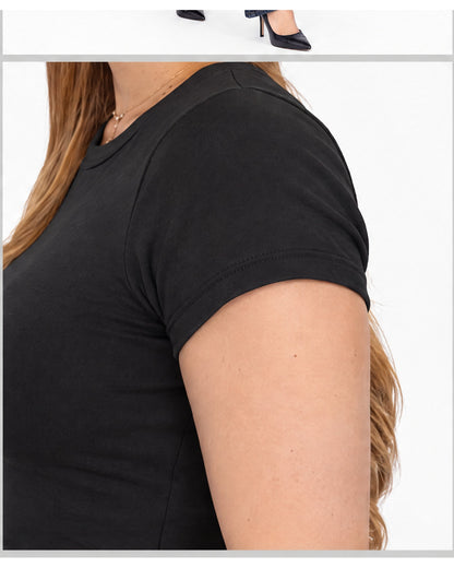 Blusa básica ajustada